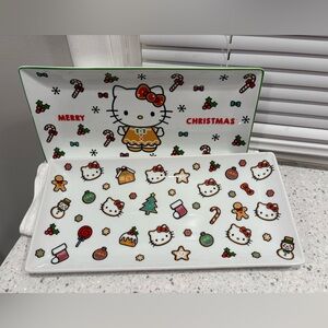 Hello Kitty Christmas Serving Tray Set of 2
